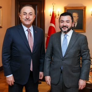 ICYF President was received by the Minister of Foreign Affairs of Turkey