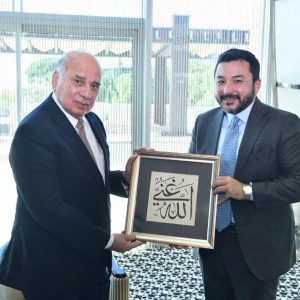 ICYF President met with the Minister of Foreign Affairs of the Republic of Iraq