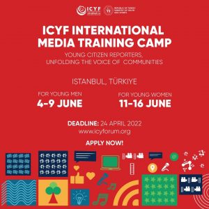 CALL FOR APPLICATION: ICYF INTERNATIONAL MEDIA TRAINING CAMP