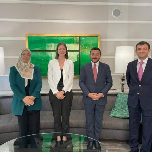ICYF delegation led by H.E. Taha Ayhan met with Dream Wakers Exec. Director