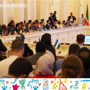 The Kazan Global Youth Summit officially kickS off in Kazan, Tatarstan (RF)