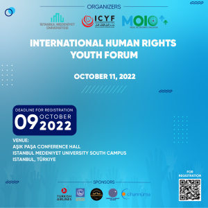 Register: International Human Rights Youth Forum In Istanbul