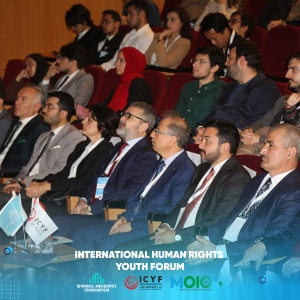 H.E. Taha Ayhan Attended International Human Rights Youth Forum Opening Ceremony