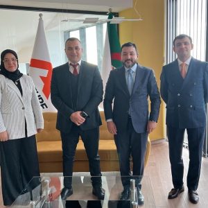 ICYF’s president, Taha Ayhan, led a delegation to the Algeriaventure public startup accelerator