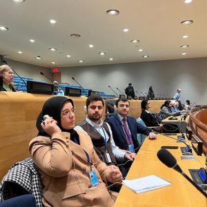 ICYF delegation headed by Mr. Rasul Omarov, the ICYF Director-General has participated in the 61st United Nations Commission for Social Development