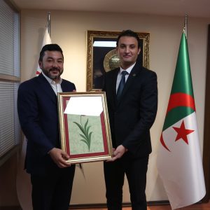 ICYF President H.E. Taha Ayhan Received Algerian Consul-General To Istanbul