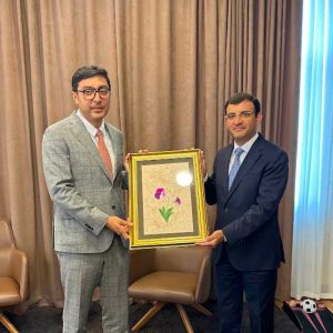 ICYF Delegation Led By Director-General Mr. Rasul Omarov Was Received By The Minister of Youth and Sport of Azerbaijan