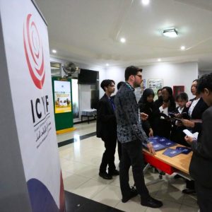 ICYF Booth At OIC Cultural Event In Indonesia Attracts Dozens of Young Participants