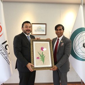 ICYF President H.E. Taha Ayhan Received Ambassador H.E. Mr. M Amanul Haq
