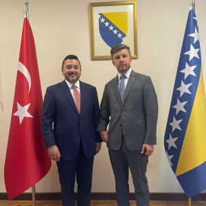 H.E. Taha Ayhan Met With H.E. Adis Alagic in Ankara