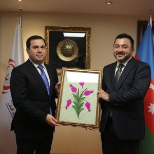 ICYF President Taha Ayhan Welcomes Azerbaijani Deputy Minister Farhad Hajiyev at the 11th ICYF Executive Board Meeting in Istanbul