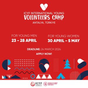 Call for Applications: 6th ICYF International Young Volunteers Camp